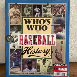 Who’s Who In Baseball History Book